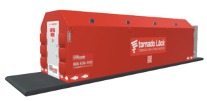 8×30 Tornado Shelter Rental