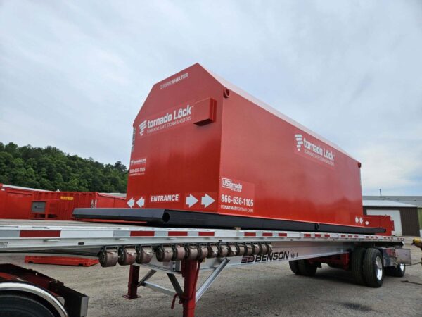 Community Storm Shelter delivery