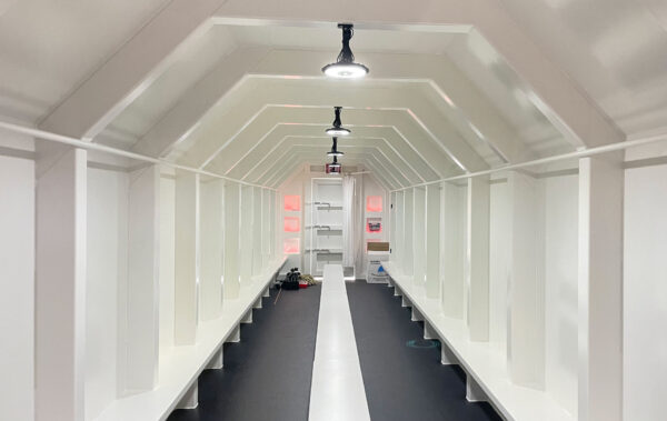 Community Storm Shelter interior