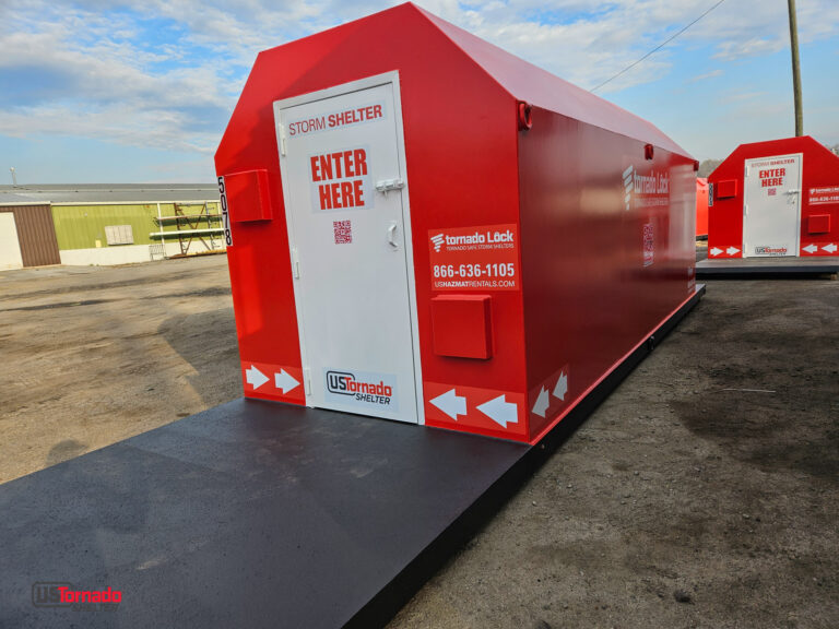 FEMA-rated tornado shelter