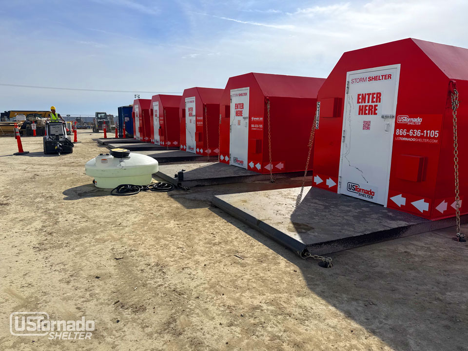 Community Tornado Shelter installation