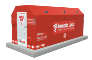 8×20 Tornado Shelter