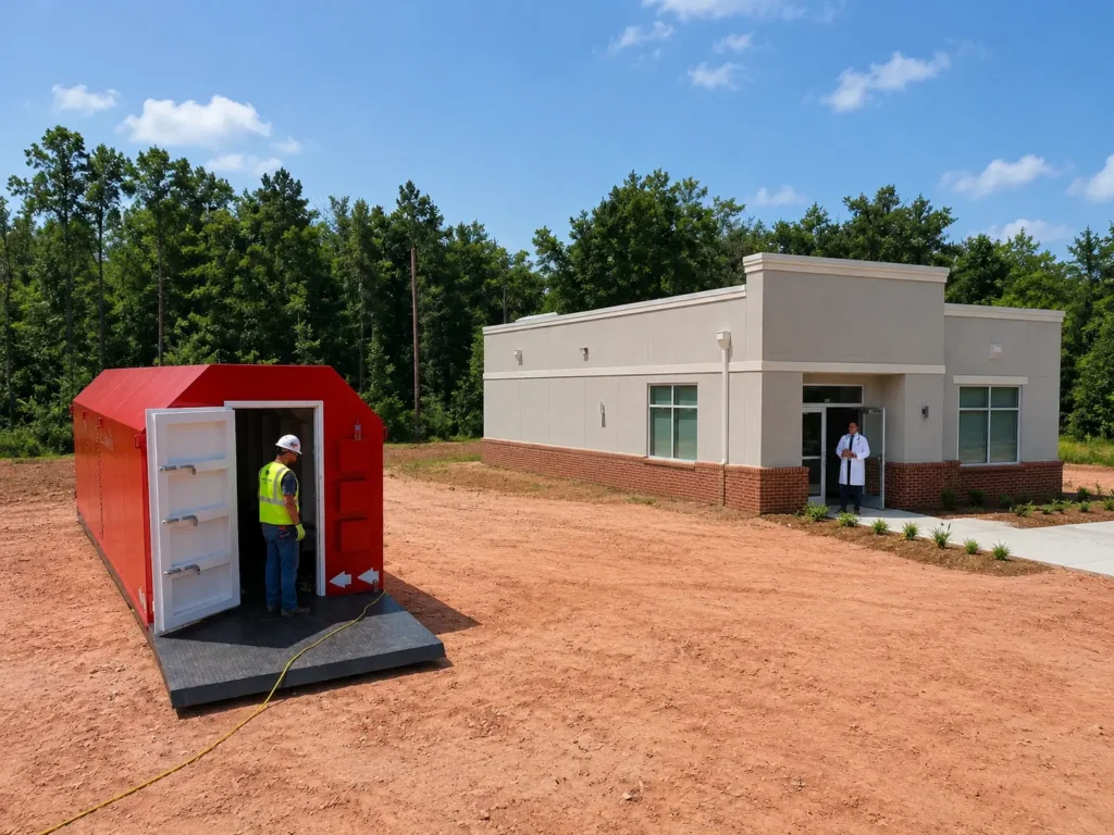 Integrating a 20 Person Tornado Shelter into Your Clinic